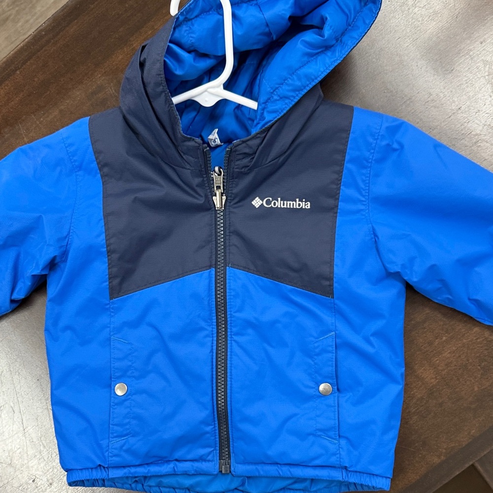 Columbia reversible Two-Tone Blue Jacket